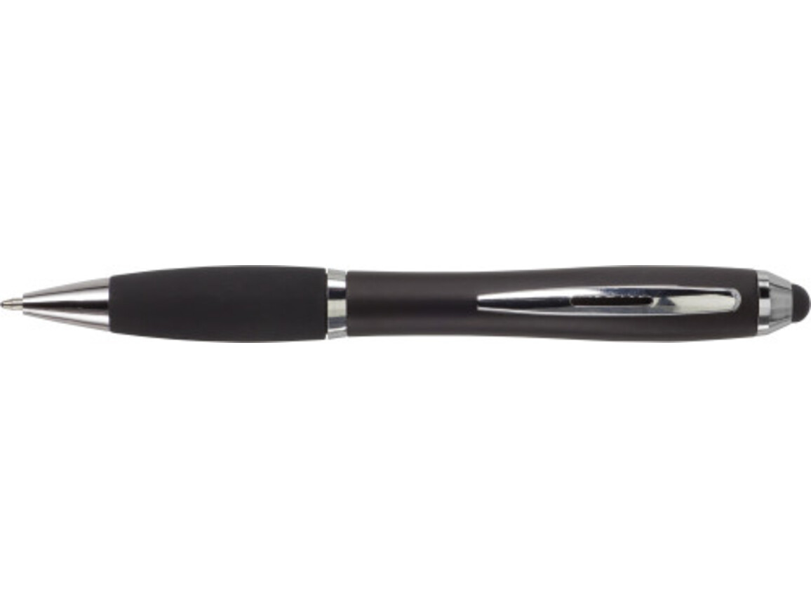 Kugelschreiber aus Kunststoff Lana – Schwarz bedrucken, Art.-Nr. 001999999_2430