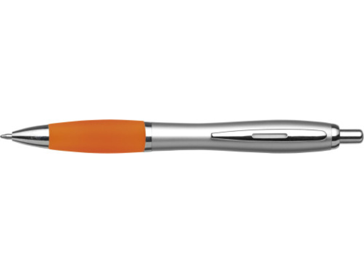 Kugelschreiber 'Cardiff' aus Kunststoff – Orange bedrucken, Art.-Nr. 007999999_3011