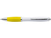 Kugelschreiber 'Swansea' aus Kunststoff – Gelb bedrucken, Art.-Nr. 006999999_3018