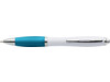 Kugelschreiberaus Kunststoff Swansea – Hellblau bedrucken, Art.-Nr. 018999999_3018