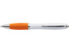 Kugelschreiber 'Swansea' aus Kunststoff – Orange bedrucken, Art.-Nr. 007999999_3018