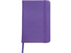 Notizbuch 'Color-Line' A5 aus PU – Violett bedrucken, Art.-Nr. 024999999_3076