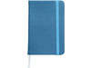 Notizbuch 'Color-Line' A5 aus PU – Hellblau bedrucken, Art.-Nr. 018999999_3076