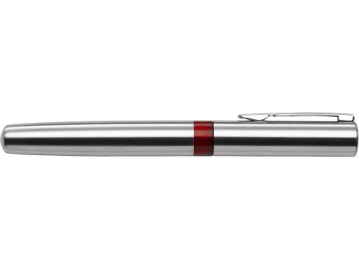 Kugelschreiber 'Salzburg' aus Metall – Rot bedrucken, Art.-Nr. 008999999_3347