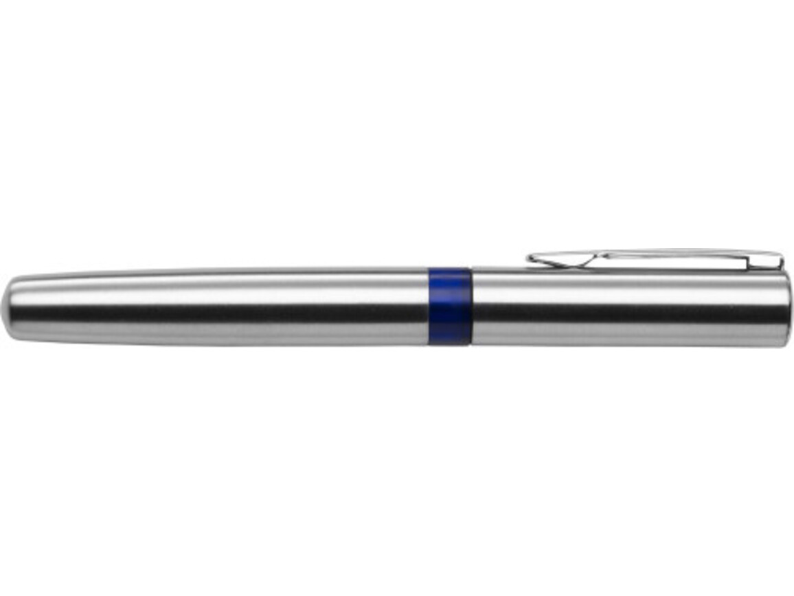 Kugelschreiber 'Salzburg' aus Metall – Blau bedrucken, Art.-Nr. 005999999_3347