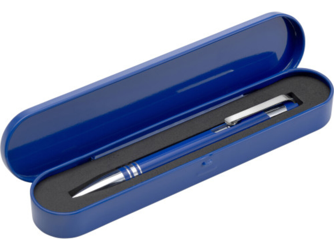 Kugelschreiber 'Ottawa' aus Aluminium – Kobaltblau bedrucken, Art.-Nr. 023999999_3448