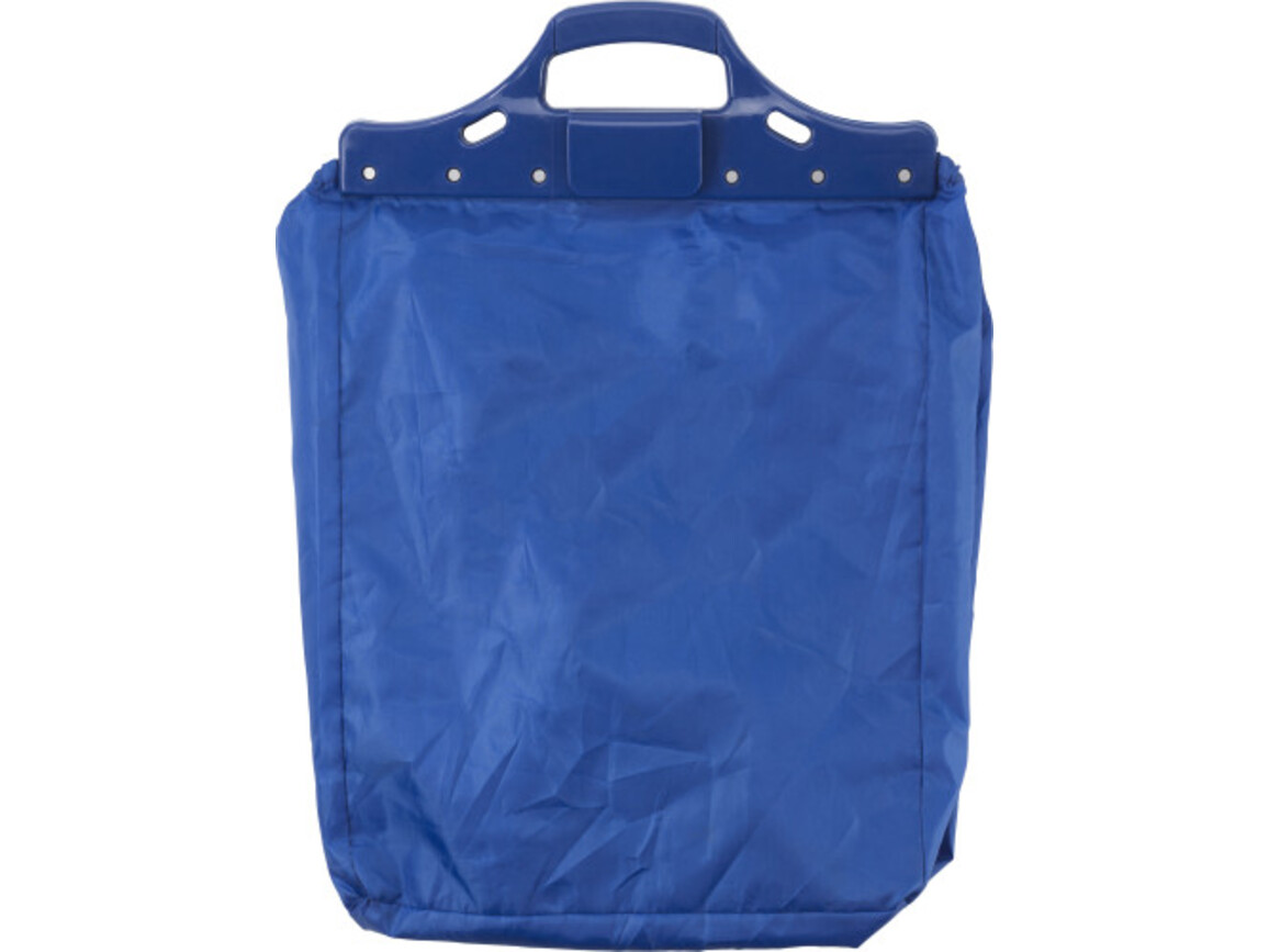 Einkaufswagentasche 'Maxi' aus Polyester – Kobaltblau bedrucken, Art.-Nr. 023999999_3575