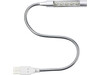 USB-Lampe 'Flexible' Kunststoff/Metall – Silber bedrucken, Art.-Nr. 032999999_3620