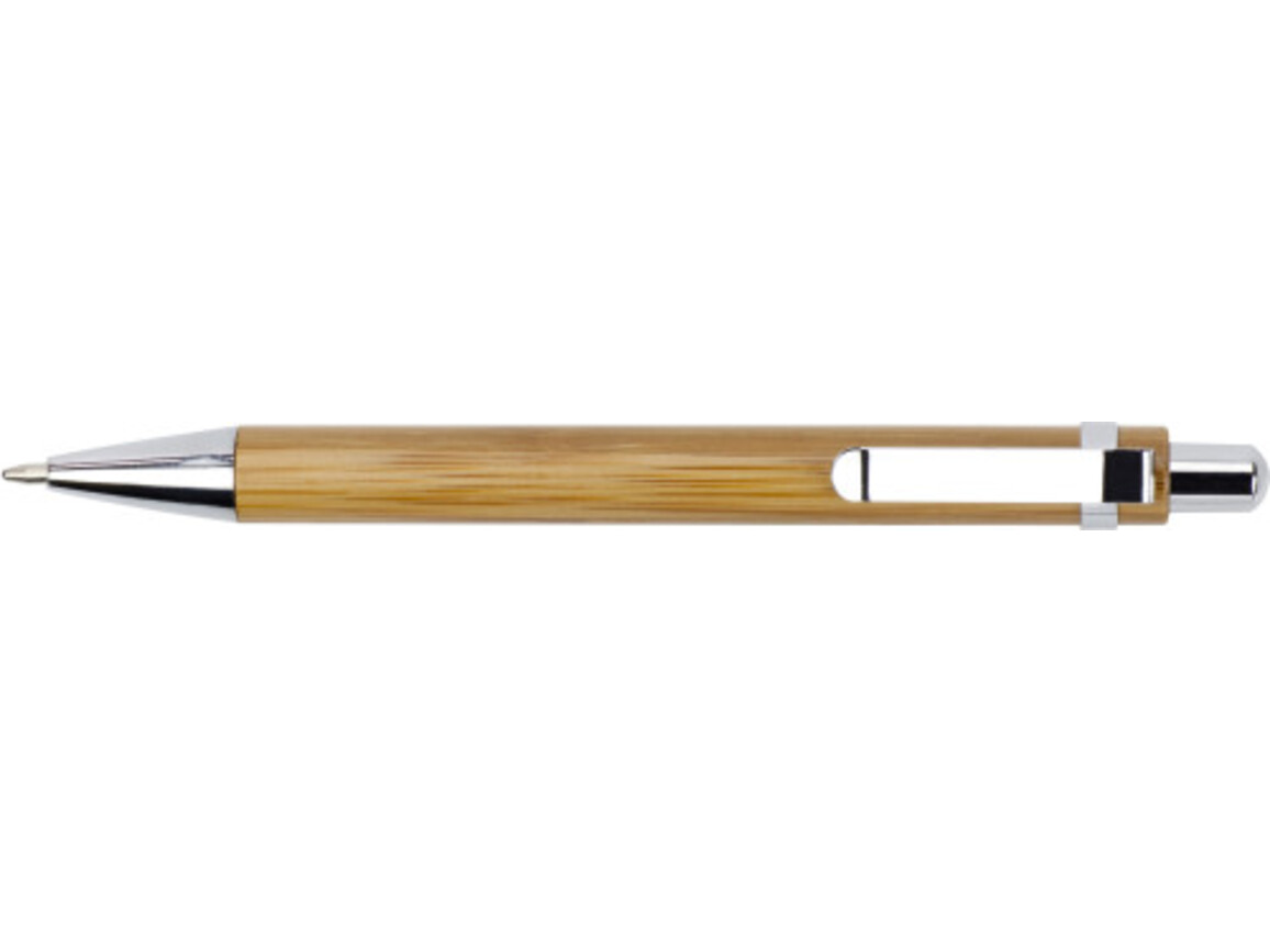 Kugelschreiber 'Colorado' aus Bambus – Braun bedrucken, Art.-Nr. 011999999_3804
