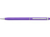 Kugelschreiber aus Aluminium Irina – Violett bedrucken, Art.-Nr. 024999999_3832