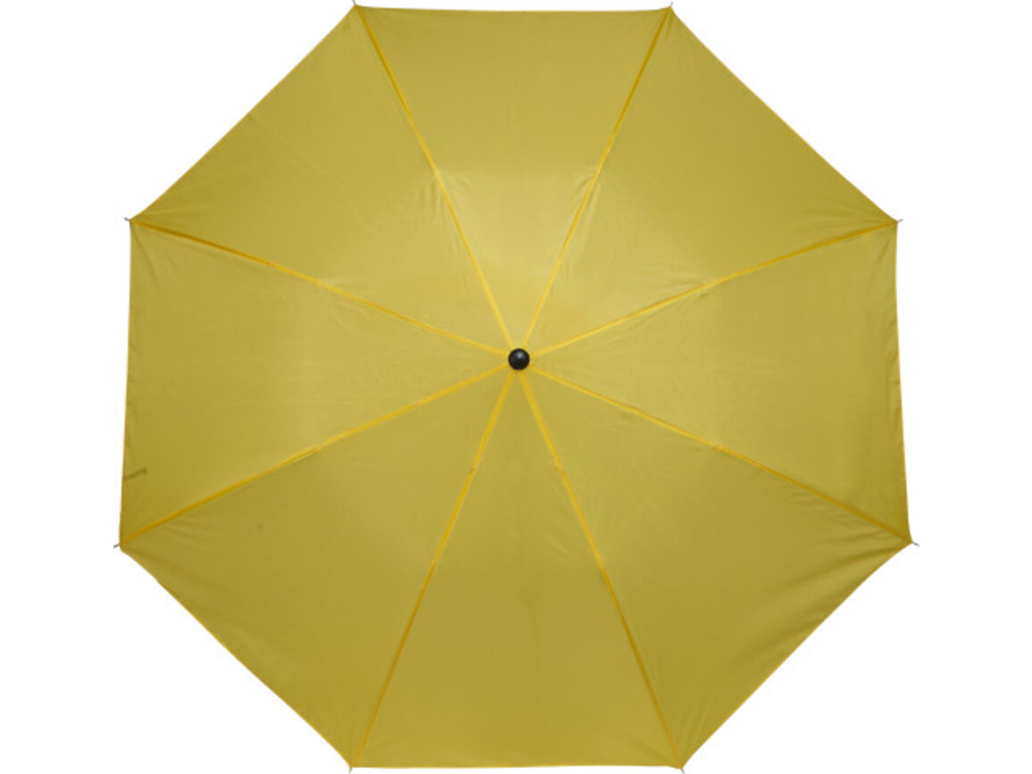 Taschenschirm aus Polyester Mimi – Gelb bedrucken, Art.-Nr. 006999999_4092