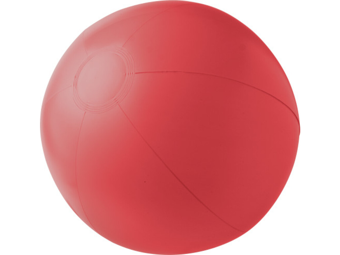 Aufblasbarer Wasserball aus PVC – Rot bedrucken, Art.-Nr. 008999999_4188