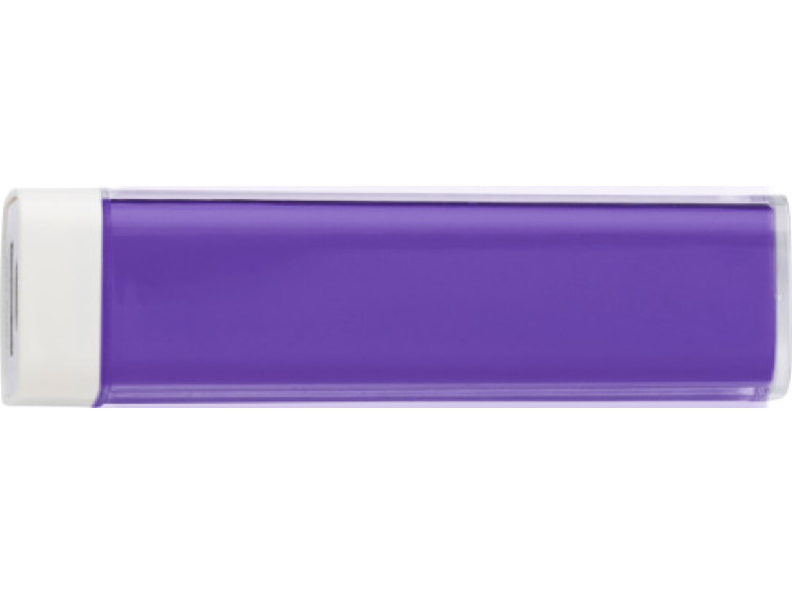 Powerbank 'Slimline' aus ABS-Kunststoff – Violett bedrucken, Art.-Nr. 024999999_4200
