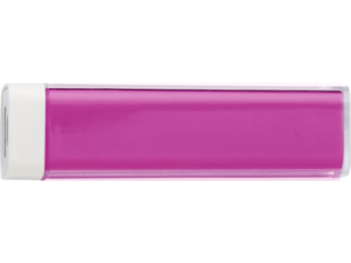 Powerbank 'Slimline' aus ABS-Kunststoff – Rosa bedrucken, Art.-Nr. 017999999_4200