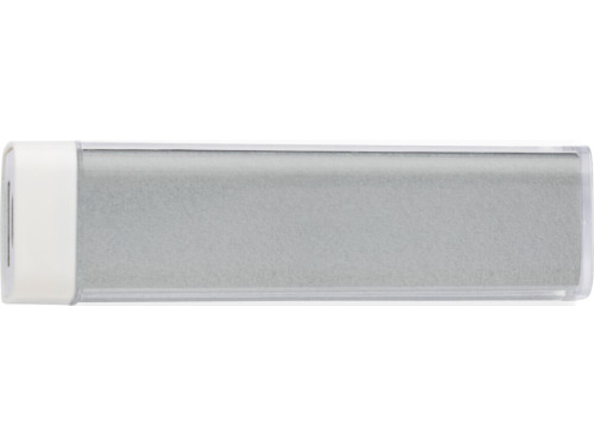 Powerbank 'Slimline' aus ABS-Kunststoff – Silber bedrucken, Art.-Nr. 032999999_4200