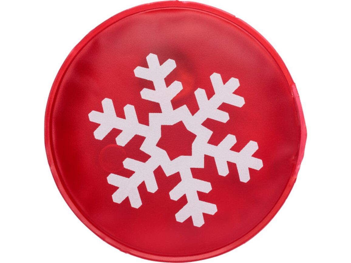 Handwärmer 'Snow' – Rot bedrucken, Art.-Nr. 008999999_5229