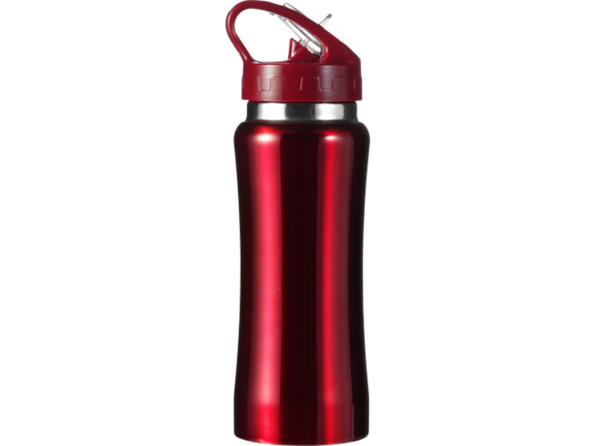 Trinkflasche aus Edelstahl Serena – Rot bedrucken, Art.-Nr. 008999999_5233