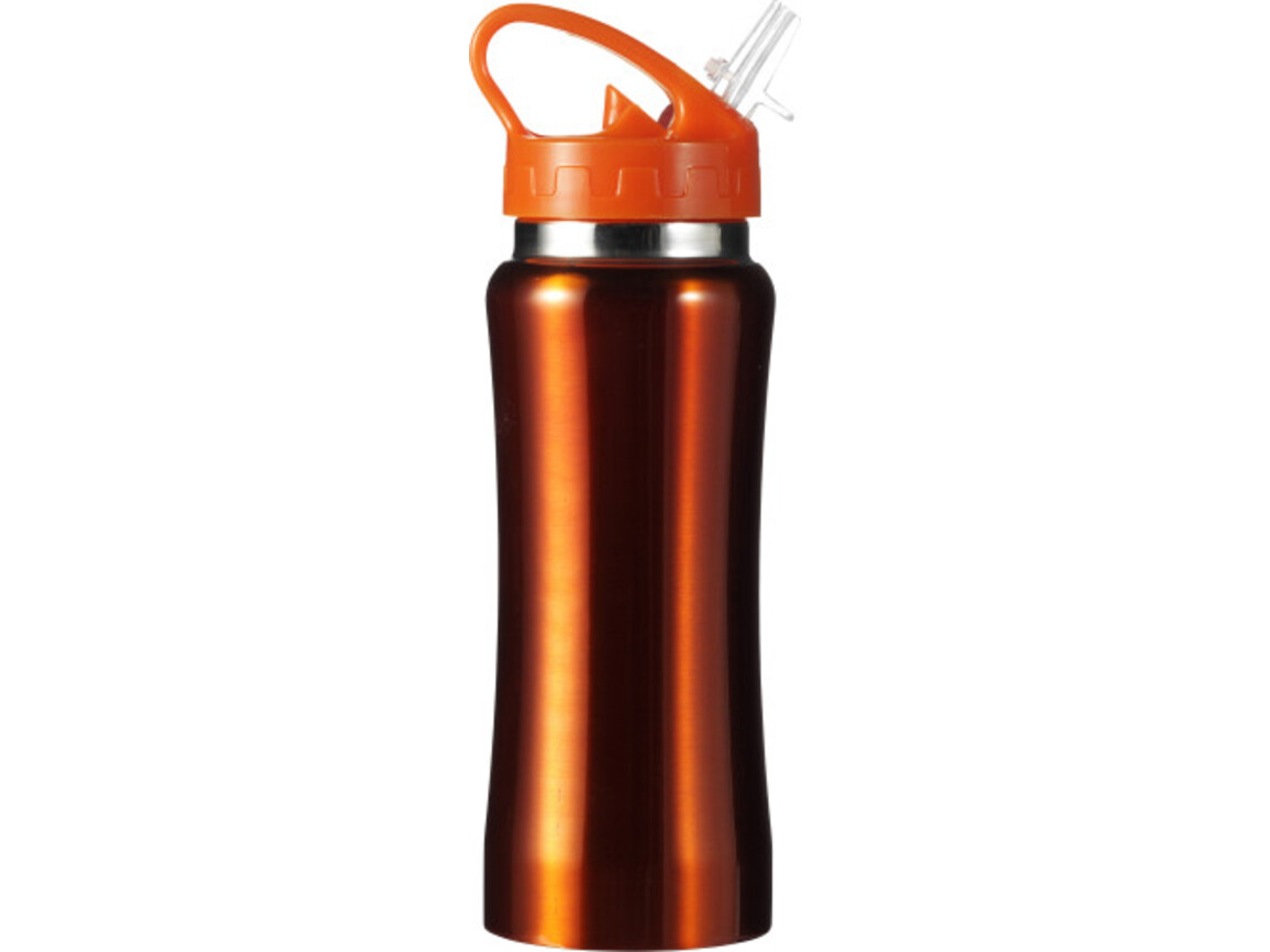 Trinkflasche aus Edelstahl Serena – Orange bedrucken, Art.-Nr. 007999999_5233
