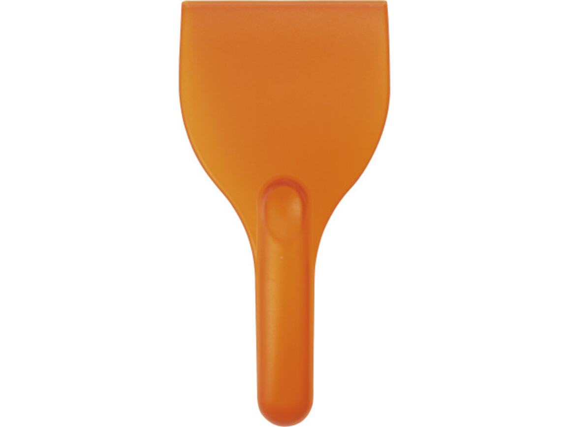 Eiskratzer aus Kunststoff Andreas – Orange bedrucken, Art.-Nr. 007999999_5816