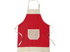 Küchen-Schürze 'Ottilie' aus Baumwolle – Rot bedrucken, Art.-Nr. 008999999_6198