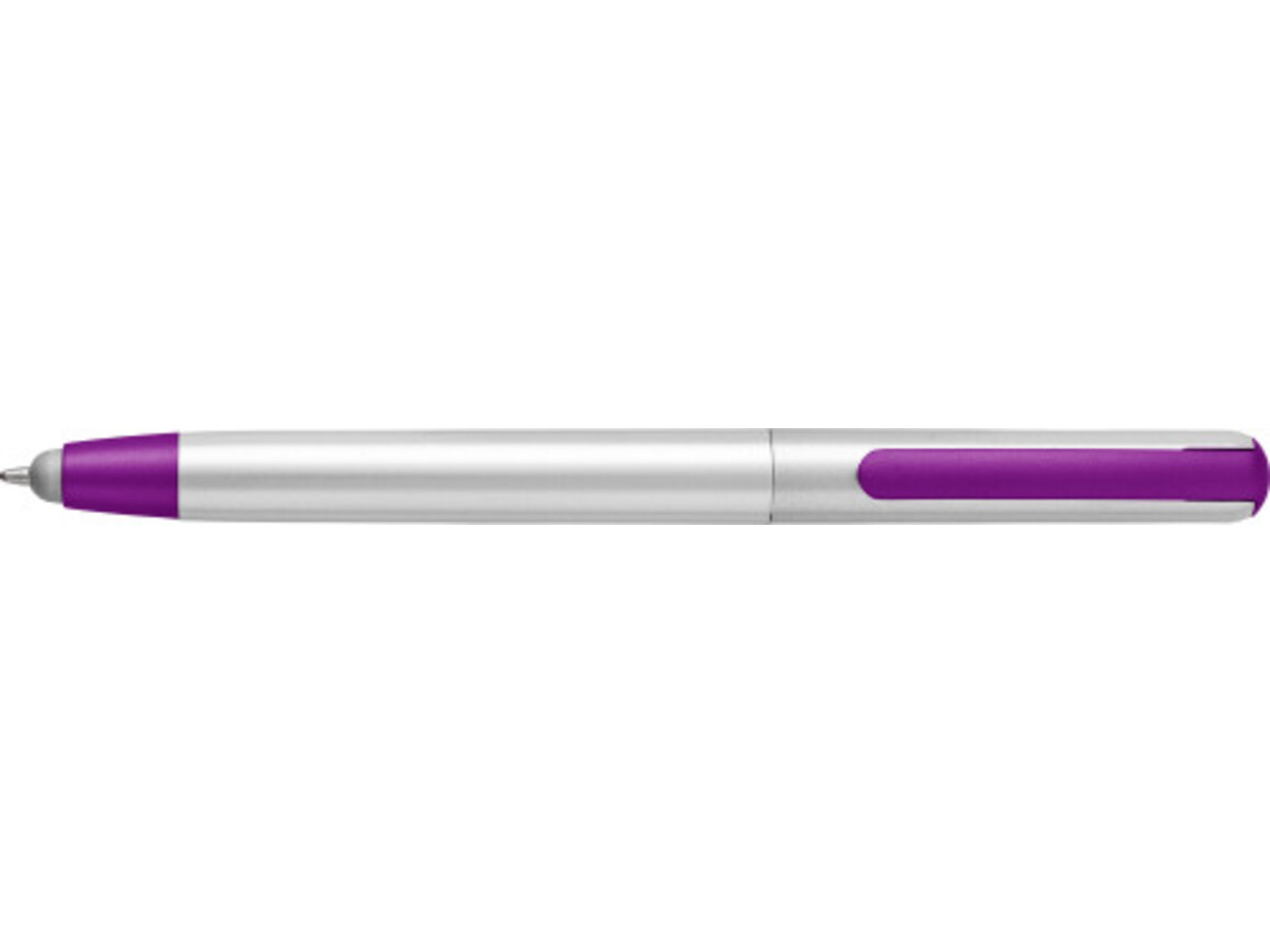 Kugelschreiber 'Bergamo' aus Kunststoff – Violett bedrucken, Art.-Nr. 024999999_6471