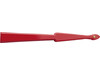 Fächer 'Color-Line' aus Kunststoff – Rot bedrucken, Art.-Nr. 008999999_6510