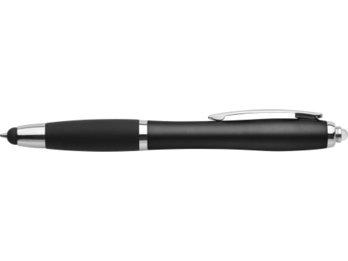 Kugelschreiber 'Austin' aus Kunststoff – Schwarz bedrucken, Art.-Nr. 001999999_6604