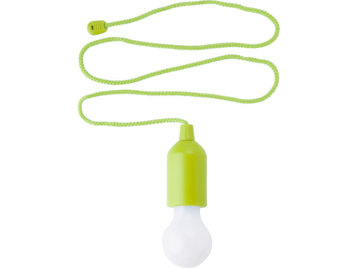 LED-Lampe aus ABS-Kunststoff Kirby – Limettengrün bedrucken, Art.-Nr. 019999999_6984