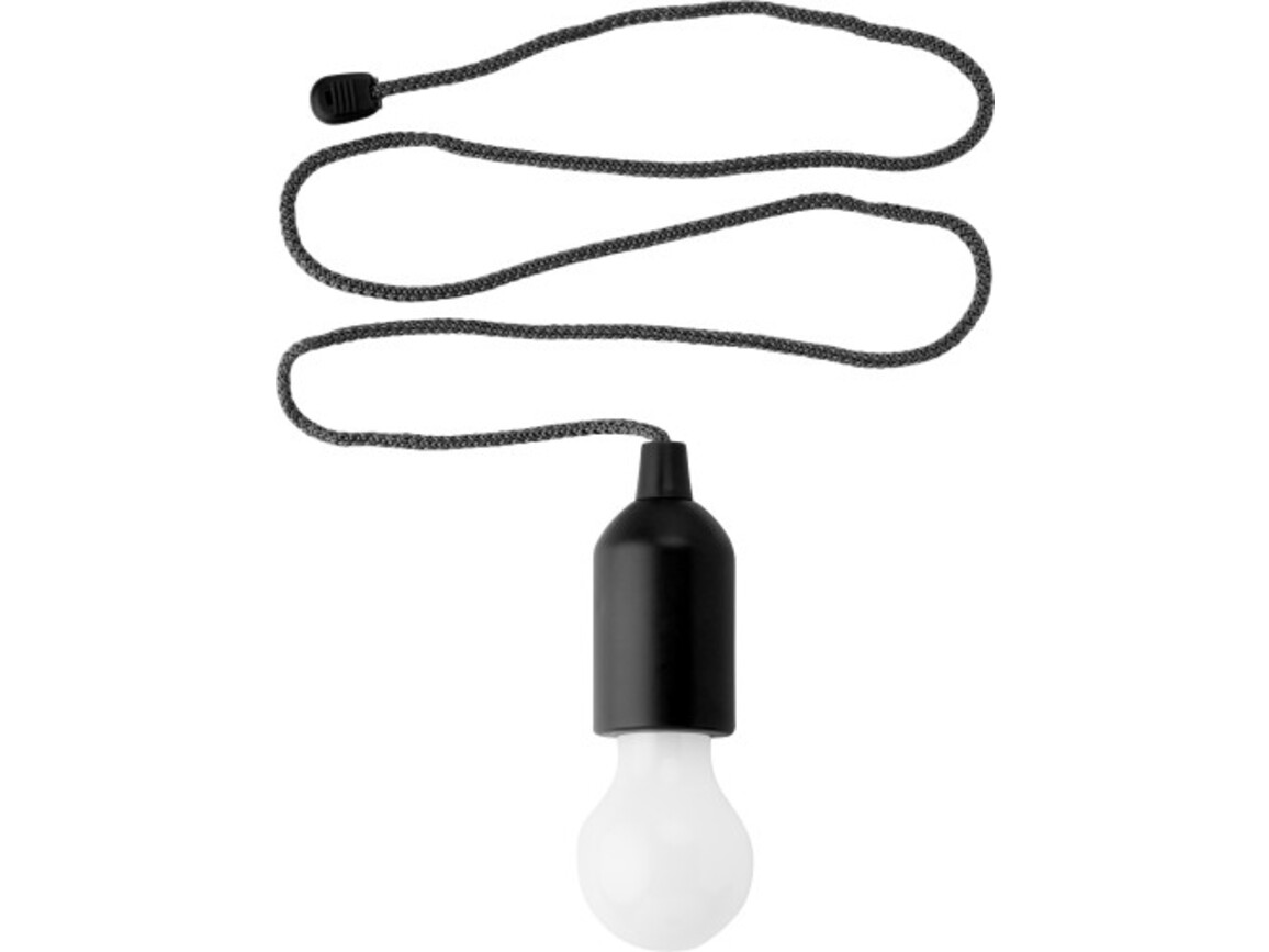 LED-Lampe aus ABS-Kunststoff Kirby – Schwarz bedrucken, Art.-Nr. 001999999_6984
