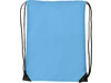Turnbeutel 'Basic' aus Polyester – Hellblau bedrucken, Art.-Nr. 018999999_7097