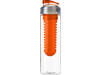 Trinkflasche aus Kunststoff Aureliano – Orange bedrucken, Art.-Nr. 007999999_7307
