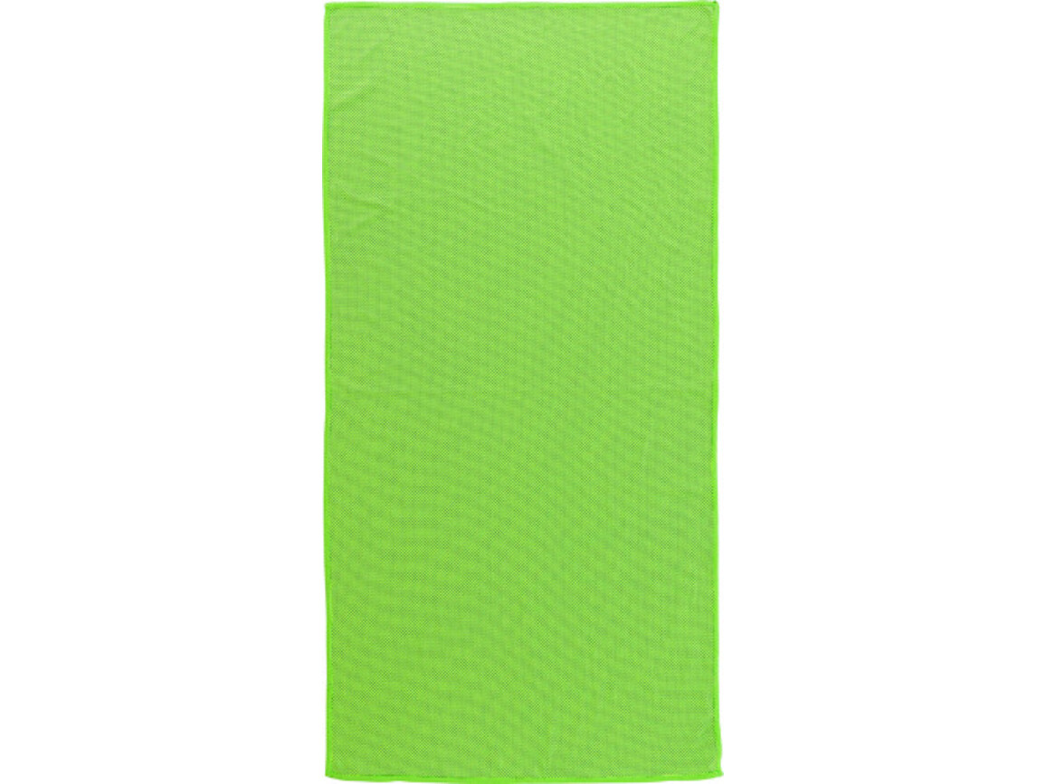 Handtuch 'Dry' aus Microfaser – Limettengrün bedrucken, Art.-Nr. 019999999_7483