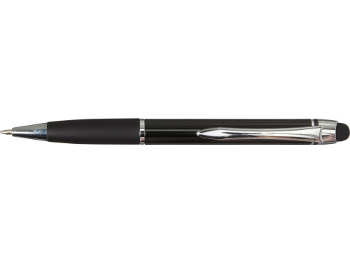 Kugelschreiber 'Adria' aus Metall – Schwarz bedrucken, Art.-Nr. 001999999_7594