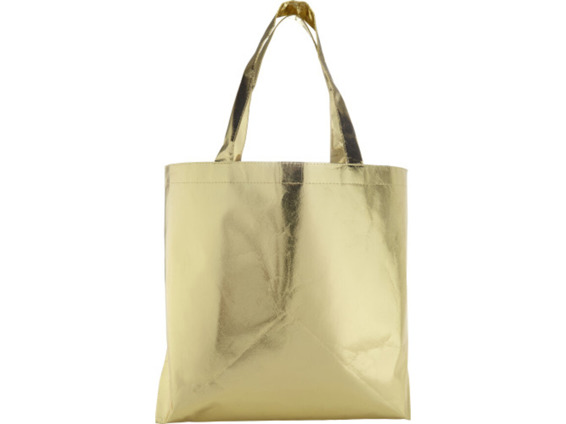 Strandtasche 'Glamour' aus Non-Woven – Gold bedrucken, Art.-Nr. 031999999_7724
