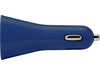 USB-KFZ-Ladestecker 'Rocket' aus ABS-Kunststoff – Blau bedrucken, Art.-Nr. 005999999_7778