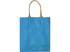 Einkaufstasche 'Candle' aus Polyester – Kobaltblau bedrucken, Art.-Nr. 023999999_7798