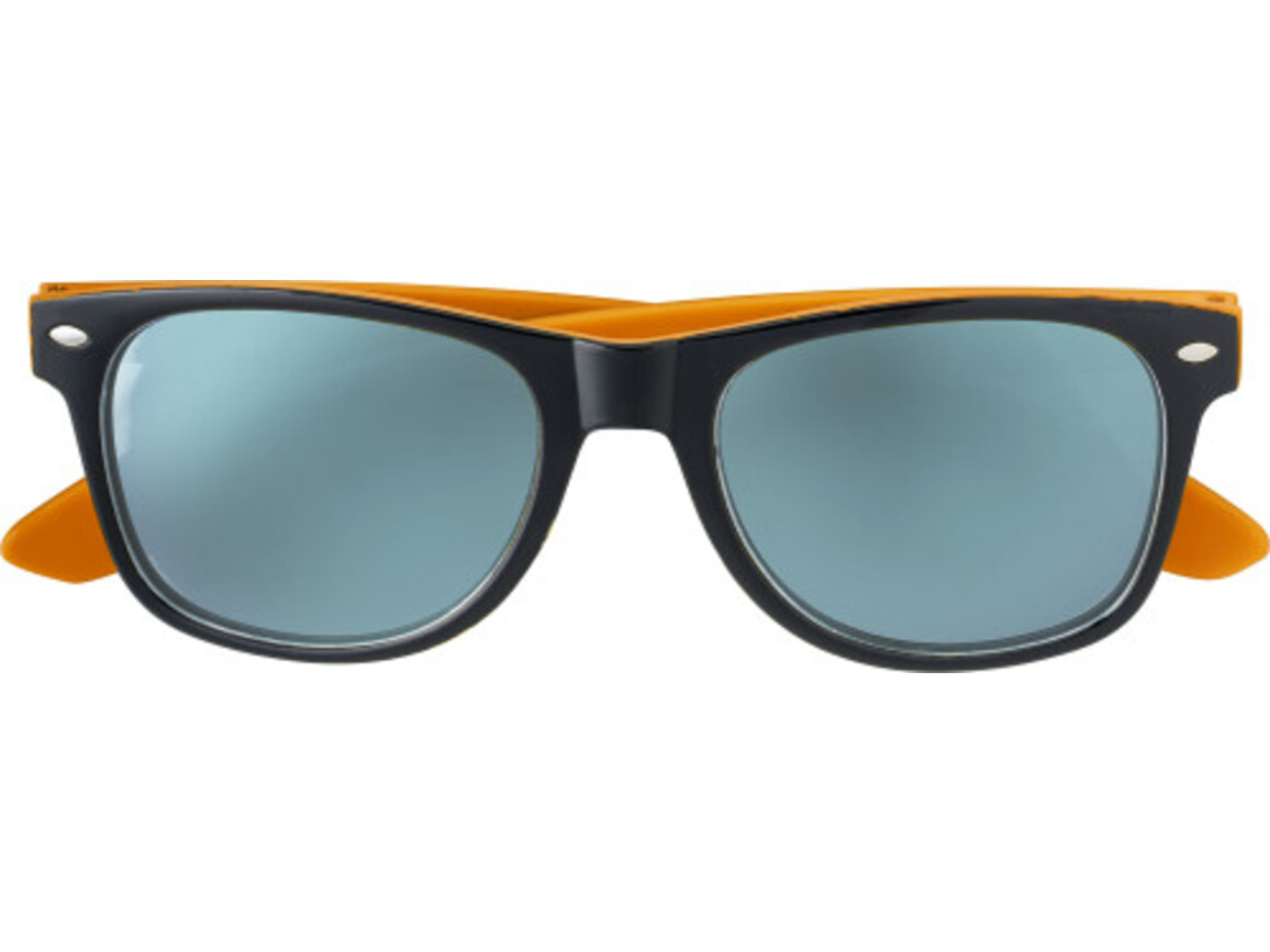 Sonnenbrille ‘Menorca’ aus Kunststoff – Orange bedrucken, Art.-Nr. 007999999_7889