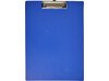 Klemmbrett 'Fix' aus Kunststoff – Kobaltblau bedrucken, Art.-Nr. 023999999_7906