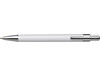 Kugelschreiber 'Mataro' aus Kunststoff – Weiß bedrucken, Art.-Nr. 002999999_8121