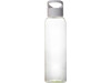 Wasserflasche 'Kapstadt' aus Kunststoff – Weiß bedrucken, Art.-Nr. 002999999_8183