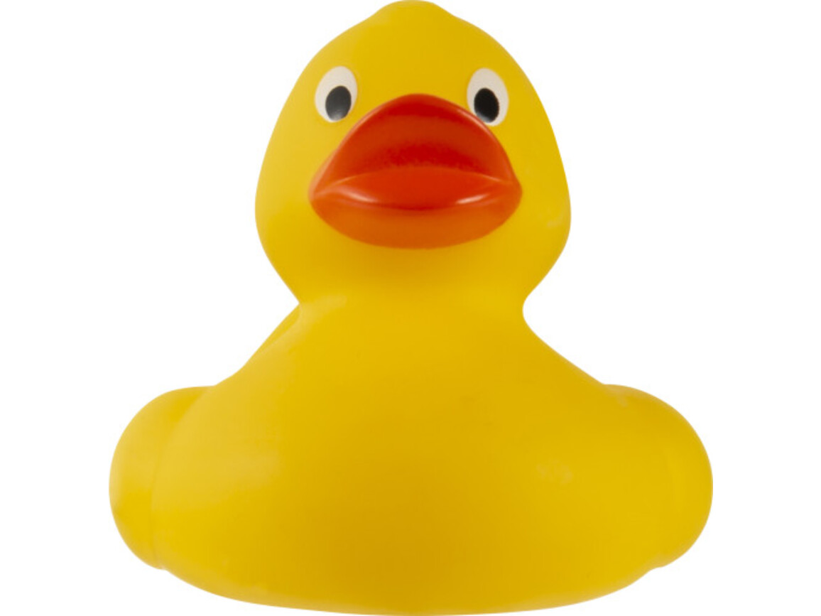 Badeente 'Duck' aus Kunststoff – Gelb bedrucken, Art.-Nr. 006999999_8238