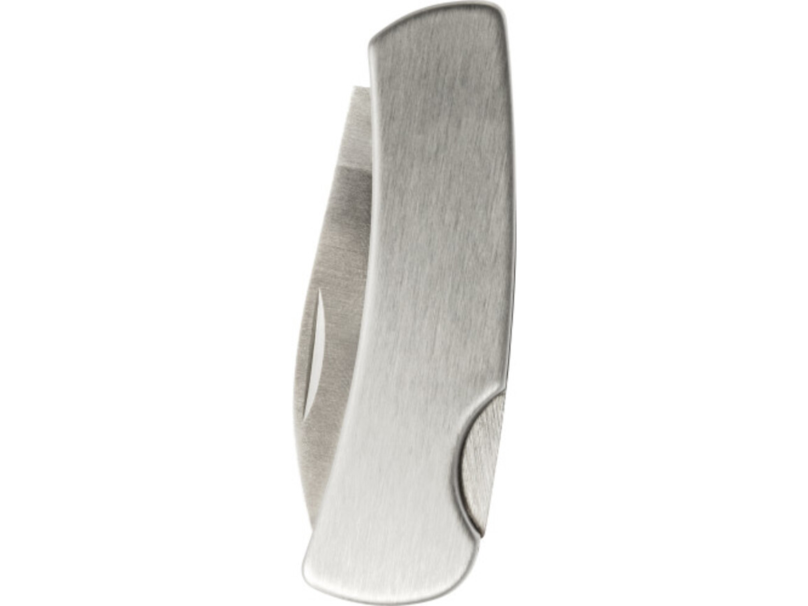 Taschenmesser 'Fold' aus Edelstahl – Silber bedrucken, Art.-Nr. 032999999_8242