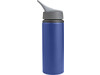 Trinkflasche 'Platypus' aus Aluminium (750 ml) – Kobaltblau bedrucken, Art.-Nr. 023999999_8408