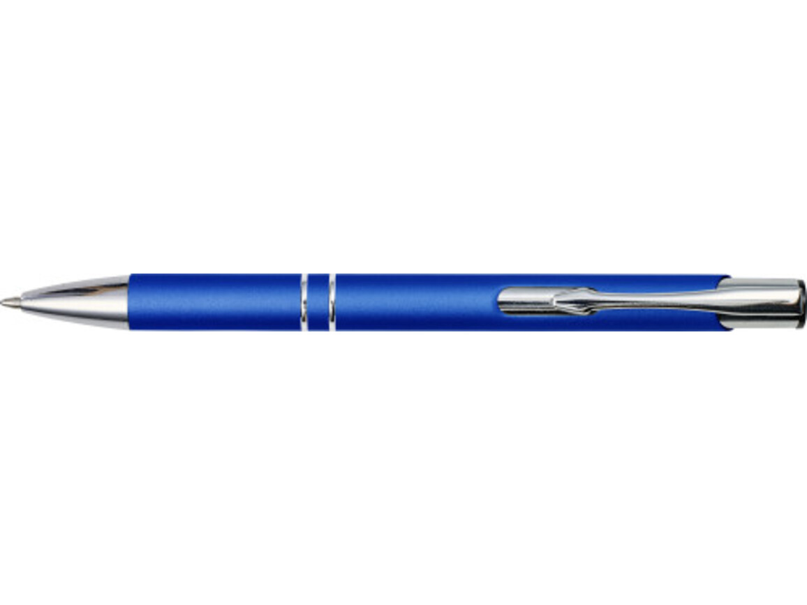Kugelschreiber 'Albatros' aus Metall – Kobaltblau bedrucken, Art.-Nr. 023999999_8476