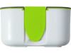 Brotdose(850 ml) aus Silikon und Kunststoff Veronica – Limettengrün bedrucken, Art.-Nr. 019999999_8520