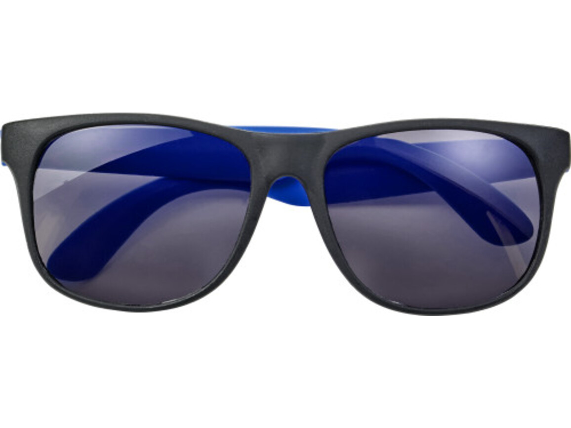 Sonnenbrille 'Heino' aus Kunststoff – Blau bedrucken, Art.-Nr. 005999999_8556