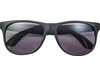 Sonnenbrille 'Heino' aus Kunststoff – Schwarz bedrucken, Art.-Nr. 001999999_8556