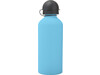 Trinkflasche 'Cap' aus Aluminium (600 ml) – Hellblau bedrucken, Art.-Nr. 018999999_8567