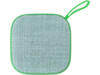BT-Wireless Lautsprecher 'Denim' aus Kunststoff – Limettengrün bedrucken, Art.-Nr. 019999999_8854
