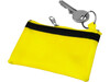 Schlüsseletui aus Nylon Sheridan – Gelb bedrucken, Art.-Nr. 006999999_9124